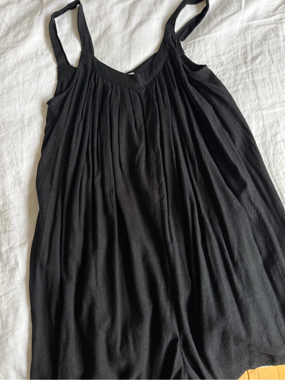 Black Sleeveless Jumpsuit Romper